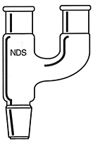 1014 Dual Entry Claisen Distillation Adapters - Manufactured by NDS Technologies, Inc.