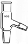 1018 Atmospheric or Vacuum Connecting Distillation Adapters - Manufactured by NDS Technologies, Inc.