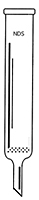 2010 Chromatography, Column, with Fritted Disc - Manufactured by NDS Technologies, Inc.