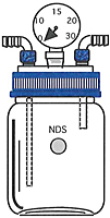 8715 Woulff Vacuum Bottles - Manufactured by NDS Technologies, Inc.