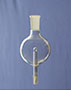 3800 Rotary Evaporator Trap, Bottom Vapor Tube - Manufactured by NDS Technologies, ndsglass.com